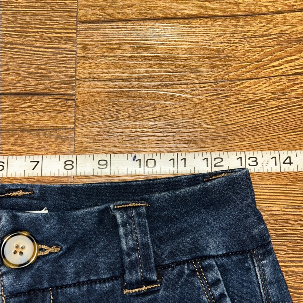Maurices Blue Ankle Cropped Jeans with Wide-Leg Design - Picture 8 of 8